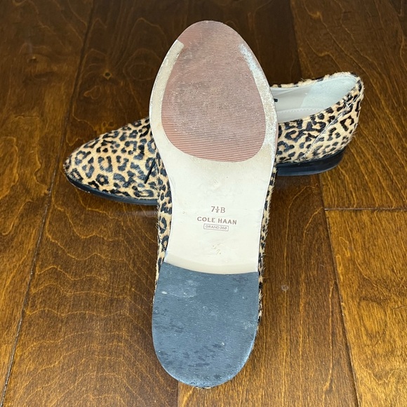 Women’s Cole Haan Fernanda Zero Grand Animal Print Oxford Size 7.5 - Picture 8 of 8